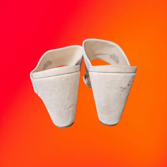 Jessica Simpson Cayren Leather Strap Wedge Sandal Nude Size 7M (4456) - Picture 4 of 4